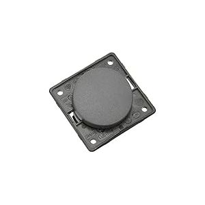 Hager iNTEGRO – Interrupteur Commutateur 16 AX 250 V Noir