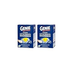 GENIE Soin et Tradition Poudre Détachante Bicarbonate de Soude 480 g (Lot de 2)