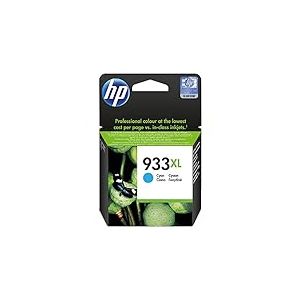 HP 933XL Cartouche d'Encre Cyan grande capacité Authentique (CN054AE) pour HP OfficeJet 6100 / 6600 / 6700 / 7110 / 7510 / 7610 /7612