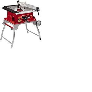 Einhell Scie circulaire sur table TE-TS 250 UF (puissance maximale de 2 000 W, fonction trolley, d&eacute;marrage progressif, table en aluminium, extensions de table, but&eacute;e parall&egrave;le et but&eacute;e d&rsquo;angle)