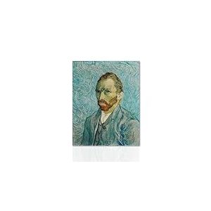 Declea Tableau Vincent Van Gogh Autoportrait Tribut d'auteur - Reproduction Art Moderne Imprimer Décoration Maison Design