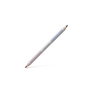 Faber-Castell 110910 - Stylo pour la Division syllabique Jumbo Grip Bicolore Rouge et Bleu