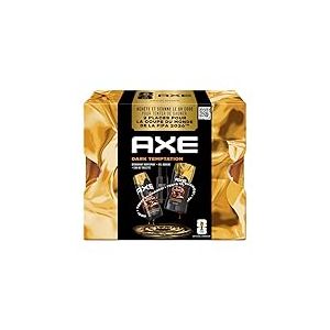 Axe Coffret Homme - Dark Temptation - 1x Déodorant 200ml & 1x Eau de Toilette 100ml & 1x Gel Douche 250ml