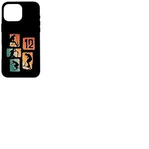 Trottinette 12e Anniversaire pour gar&ccedil;on de 12 Ans Coque pour iPhone 16 Pro Max
