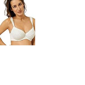 SANS COMPLEXE - New Calin - Soutien-Gorge d'allaitement &agrave; Armatures - Coton - Uni - Femme - Gris Chin&eacute; - 100F