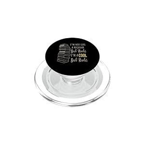 Cool Book Reader Funny Book Lover Quote Reader PopSockets PopGrip pour MagSafe