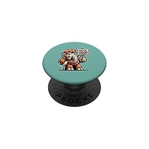 Mammouth, Fossil Friday, Mastodon Science, Paléontologie PopSockets PopGrip Adhésif