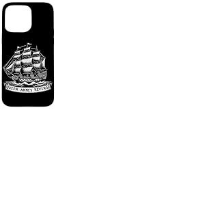 Le Vaisseau Amiral de Barbe Noire Le Pirate Revenge de la Reine Anne Coque pour iPhone 15 Pro Max