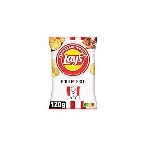 Lay's RESTAURANT ICONIQUE - KFC - POULET FRIT - 120g