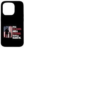 Drapeau américain patriotique pour papa, grand-père, vétéran Coque pour iPhone 15 Pro