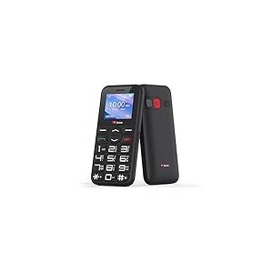 TTfone TT190 Téléphone Portable d'urgence déverrouillé pour Senior à Gros Boutons - Téléphone Simple Le Moins Cher