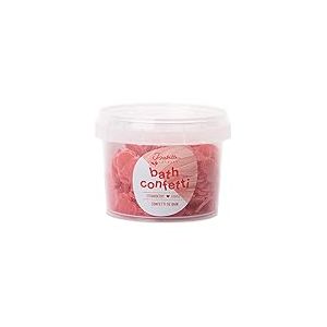 Isabelle Laurier - Confettis de bain pour Enfant et Adulte - Additif de bain avec 98% d'ingrédients naturels - Senteur Fraise