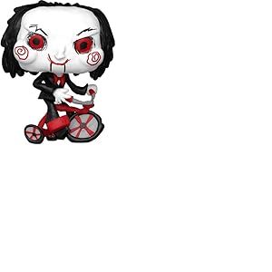 Funko Pop! Movies: Doodles - Billy on Bike - Saw - Jigsaw - Figurine en Vinyle de Collection - Id&eacute;e Cadeau - Produit Officiel - Jouets pour Enfants et Adultes - Figurine mod&egrave;le pour collectionneurs