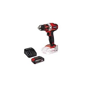 Einhell Perceuse Visseuse sans fil TE-CD 18/40 Li-Solo - Power X-Change (Li-ion, 18V, Couple 40 Nm, Eclairage LED) avec Chargeur et Batterie 2,5Ah