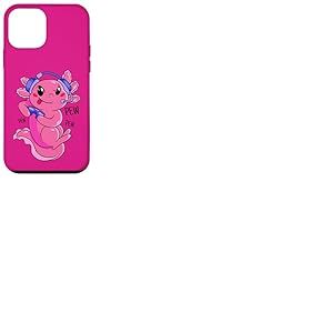 Jeu vid&eacute;o Axolotl Kids Girls Gamer Cute Anime Kawaii Coque pour iPhone 12 Mini