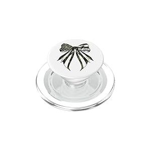 Tchoukball Player 4 juillet drapeau américain camouflage coquette PopSockets PopGrip pour MagSafe