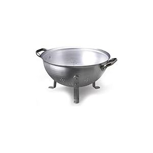 Pentole Agnelli pcmx01530 Passoire &agrave; 3 Pieds en Aluminium avec 2 poign&eacute;es en INOX, 30 cm