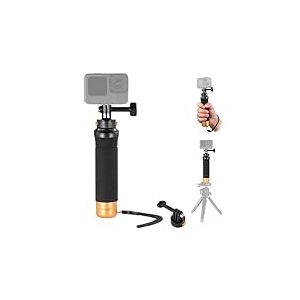 NEEWER Poign&eacute;e Flottante &agrave; d&eacute;gagement Rapide pour cam&eacute;ra d'action, Support de poign&eacute;e sous-Marine avec Adaptateur de Montage d&eacute;tachable, dragonne, Compatible avec GoPro 12 11 10 9, GP23