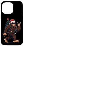 P&egrave;re No&euml;l Bigfoot - Lumi&egrave;res Amusantes pour Sapin de No&euml;l Coque pour iPhone 14 Pro Max