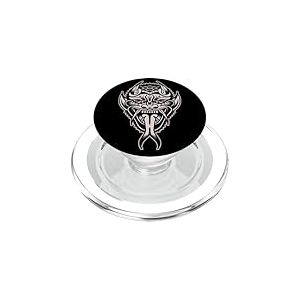 Gargouille d&eacute;mon Gothique Tatouage Flash PopSockets PopGrip pour MagSafe