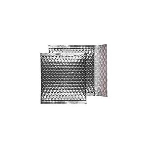 Blake Purely 100 enveloppes matelassées auto-adhésives pour CD Argenté métallisé 16,5 x 16,5 cm