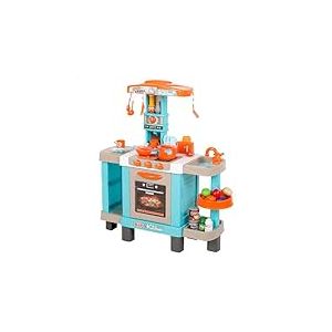 ColorBaby 47967 My Home Cuisine Jouet, 78 x 28 x 87 cm, lumi&egrave;re et Son, avec Accessoires pour Cuisiner, Aliments, Four, &eacute;tag&egrave;res, &eacute;vier, Cuisine pour Enfants, Cuisines pour Enfants + 3