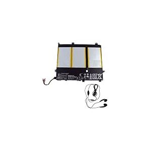 amsahr C31N1431-03 Ersatz Batterie f&uuml;r Asus C31N1431, EeeBook E403SA-WX0004T, E403SA - Umfassen Stereo Ohrh&ouml;rer schwarz