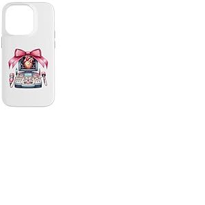 Coquette Bow Echo Tech Technicienne en échocardiographie Fille Maman Coque pour iPhone 14 Pro