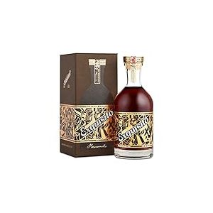 Facundo Exquisito Premium Aged Dark Rum avec coffret cadeau, maturation sous les tropiques en fûts de chêne blanc et affinage en fûts de sherry, 40 % vol., 70 cl/700 ml