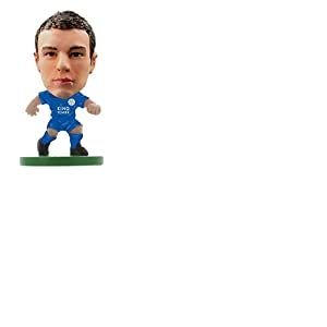 SoccerStarz SOC1320 Leicester Jonny Evans-Home Kit (Classique) / Figures, Vert