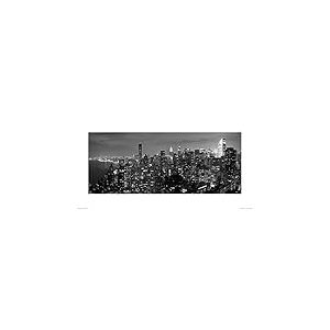 Håkan Strand (Midtown Panorama, NYC) 50 x 100 cm Toile Imprimée