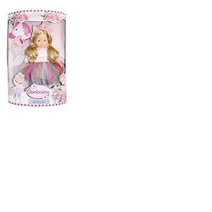 Pioupiou et Merveilles&ndash; Dimian&ndash; Poup&eacute;e Molly Licorne &ndash; 40 cm &ndash; avec Son Maquillage et Accessoires &ndash; Jupe en Tulle Multicolore &ndash; Compagne F&eacute;&eacute;rique &ndash; Magie et Paillettes - Motricit&eacute; Fine