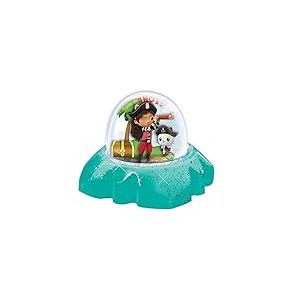 Cefa Toys - Boules de neige La maison de poup&eacute;es de Gabby, comprend 2 d&ocirc;mes, 2 bases transparentes, de l'argile et des motifs pour cr&eacute;er et d&eacute;corer, convient aux enfants &agrave; partir de 6 ans