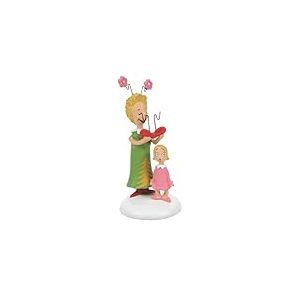 Department 56 Dr. Seuss The Grinch Village Accessories Figurine Surprise Cindy Lou Who's 8,2 cm, Multicolore