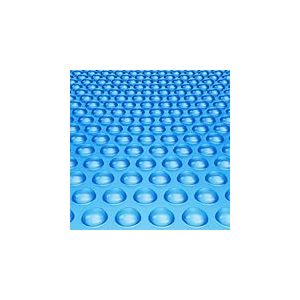 VEVOR Couverture Solaire pour Piscine, 10,97 x 5,49 m, b&acirc;ches solaires rectangulaires pour Piscine, &eacute;paisseur de 0,3 mm, Protecteur de Piscine pour Piscine Hors Sol creus&eacute;e, pour Chauffer l'eau, Bleu