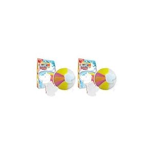 Grande bombe de bain licorne de Zimpli Kids, crée magiquement un effet spécial multicolore, cadeau d'anniversaire licorne pour les filles, jouet de bain en argent de poche (Lot de 2)