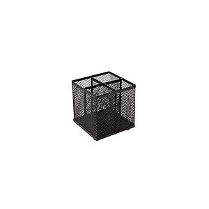 OSCO Wiremesh Square Pen Pot - Black