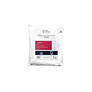Colas Normand - Protège-Matelas 180x200 cm - Imperméable & Respirant - Éponge 75% Coton - Oeko-Tex - Lavable à 60°C - Fabriqué en Europe