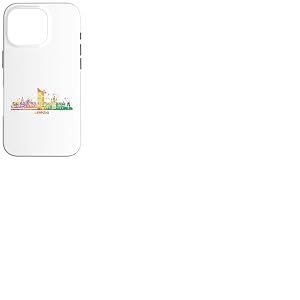Leipzig Skyline Paysage Urbain uni Multicolore Coque pour iPhone 16 Pro
