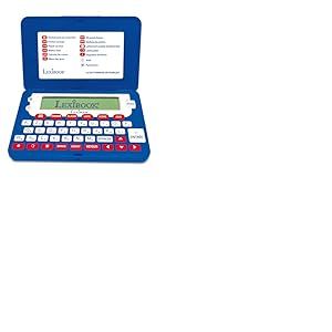 Lexibook, Le Dictionnaire du fran&ccedil;ais, Dictionnaire &eacute;lectronique de Poche, D&eacute;finitions, Orthographe et Grammaire, Rimes, Mots crois&eacute;s, &Eacute;cran de 10 cm &agrave; 4 Lignes, Fonctions avanc&eacute;es, Bleu, D660FRLXB