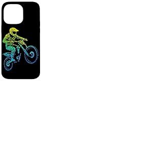 Motocross et Moto Tout-Terrain | Graphisme pour v&eacute;lo Tout-Terrain Coque pour iPhone 14 Pro Max