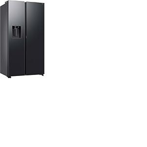 Samsung - R&eacute;frig&eacute;rateur-cong&eacute;lateur c&ocirc;te &agrave; c&ocirc;te RS80F66KCFEF, r&eacute;frig&eacute;rateur intelligent avec compartiment cong&eacute;lateur, 178 cm, 634 l,acier noir
