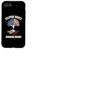 Moitié philippin moitié Drapeau américain américain philippin américain Coque pour iPhone SE (2020) / 7/8