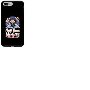 Dormeur mignon pour bébé Nap Time Ninjas Coque pour iPhone 7 Plus/8 Plus
