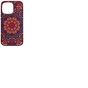 Mandala d&eacute;coratif aux Couleurs Vives Coque pour iPhone 14 Pro Max