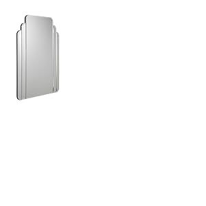 Croydex Miroir biseaut&eacute; Art d&eacute;co 700 x 500 mm