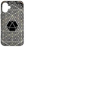 Géométrie sacrée Octaèdre Hexagone Géométrique Hexagone Coque pour iPhone 16 Plus