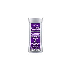 JOANNA Ultra Color Silver Apr&egrave;s-shampoing pour femme &ndash; Apr&egrave;s-shampoing am&eacute;liorant la couleur &ndash; Neutralisation des tons jaunes ind&eacute;sirables &ndash; Facilite le peignage des cheveux &ndash; Tons blond argent&eacute; &ndash; 200
