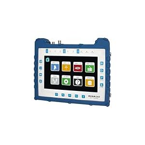 Megasat HD 7 Combo &ndash; Appareil de Mesure (pour DVB-S, DVB-S2, DVB-T, DVB-T2, DVB-C, Dab+, Image TV en Direct, Unicable, &eacute;cran Couleur 8,9 &Prime;, Batterie, Lampe)