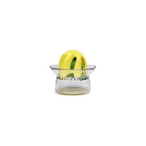 Chef'n - Presse-Agrumes "Juicester Jr." 2 en 1 avec Gobelet Doseur pour Jus de Fruits Frais, Smoothies, Cuisine et Pâtisserie, 9 x 8 cm